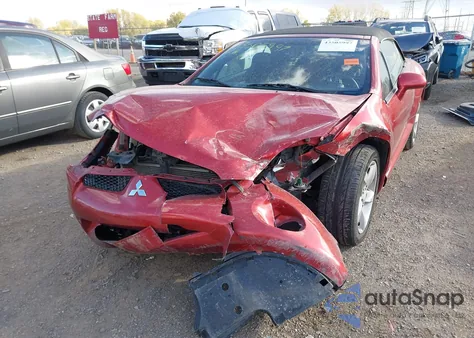 2008 Mitsubishi Eclipse Spyder Gs from USA, damaged, VIN 4A3AL25F88E038611